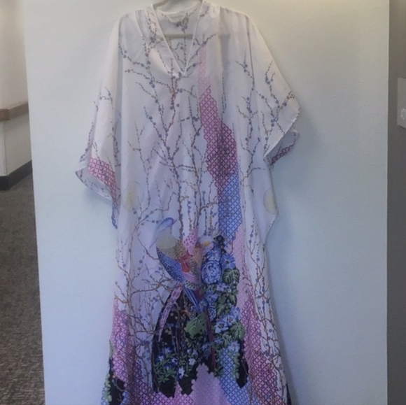 Nwot Vintage Christian Dior Lounge Wear Dress - Picture 1 of 6